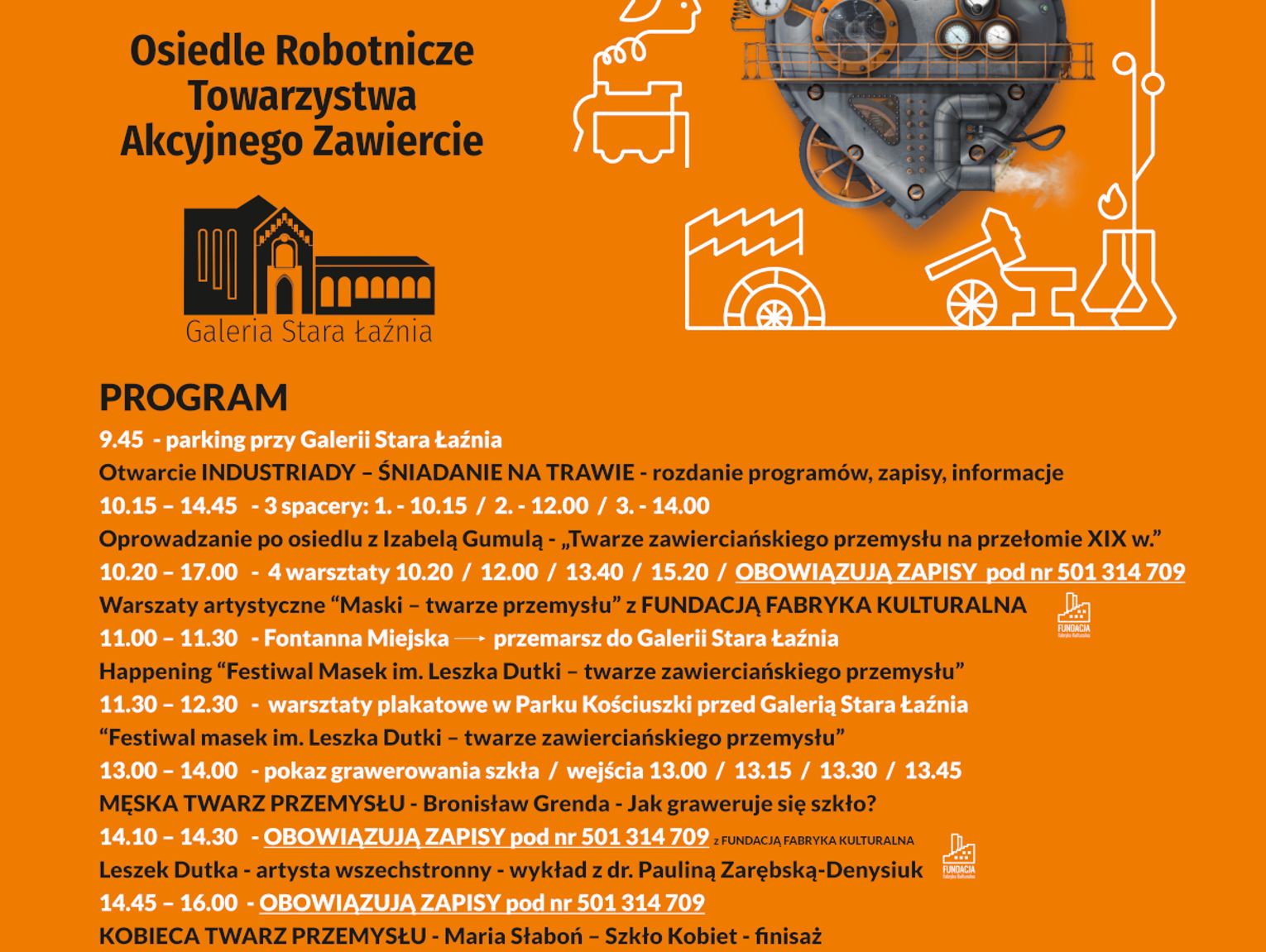 INDUSTRIADA 2026 w Zawierciu. Osiedle TAZ stanie się przestrzenią historii, sztuki i przemysłowych opowieści