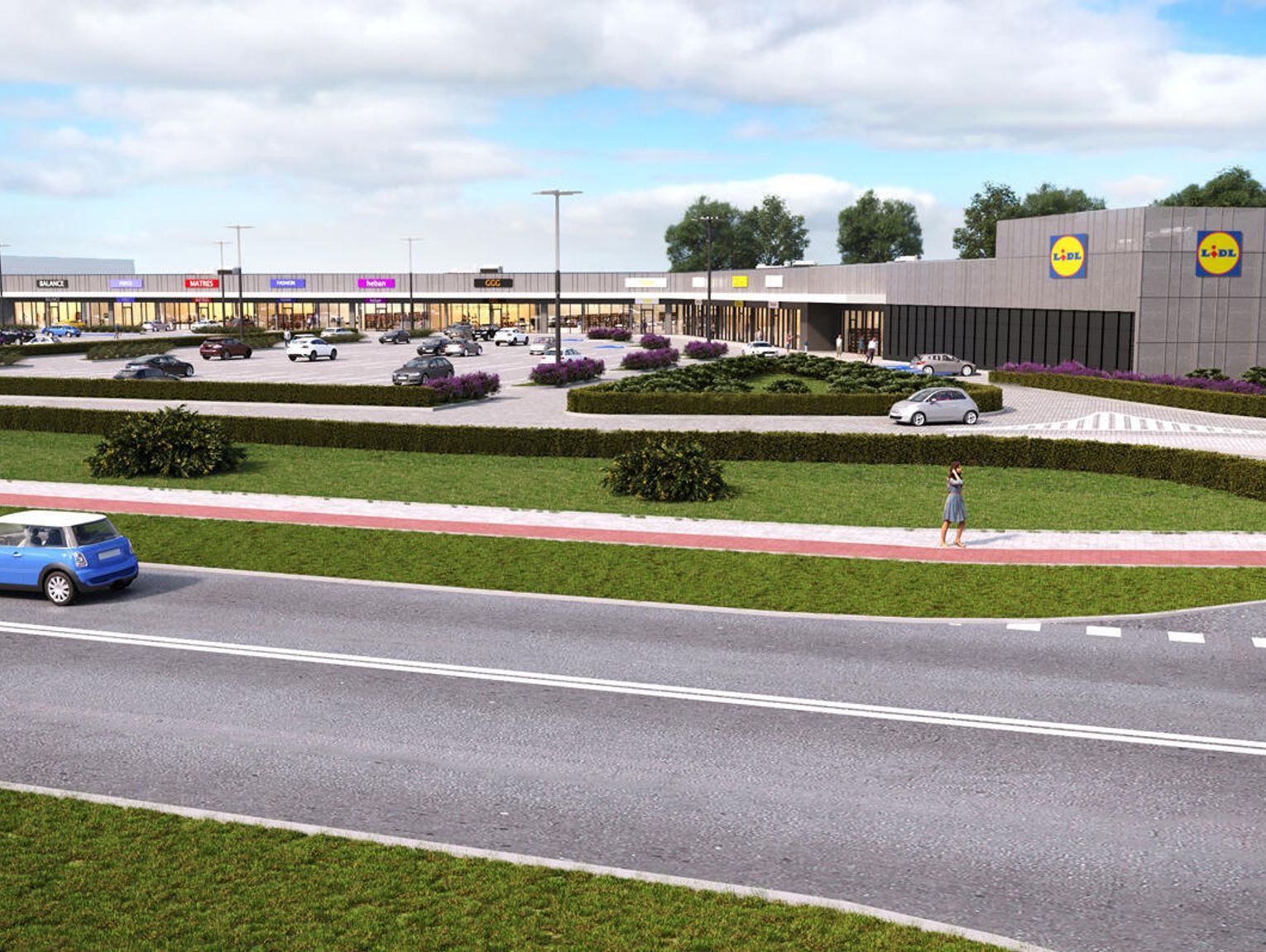 Lidl i Castorama na skraju Zawiercia już w 2026 roku
