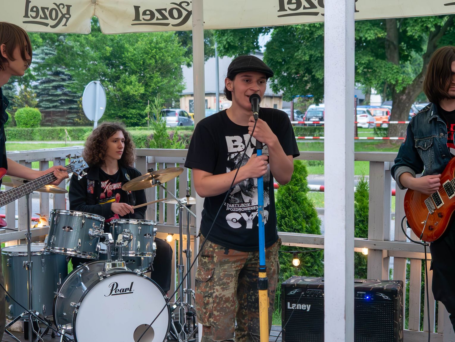 Młody miejscowy zespół zAczyn zagrał w Musztardówce swój debiutancki koncert!