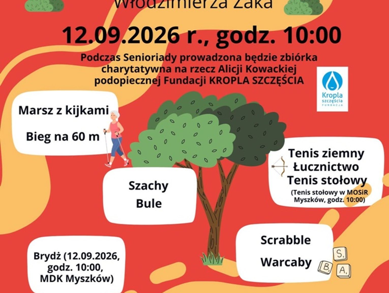 Myszkowska Seniorada 2026: sport i dobra zabawa już 12 września