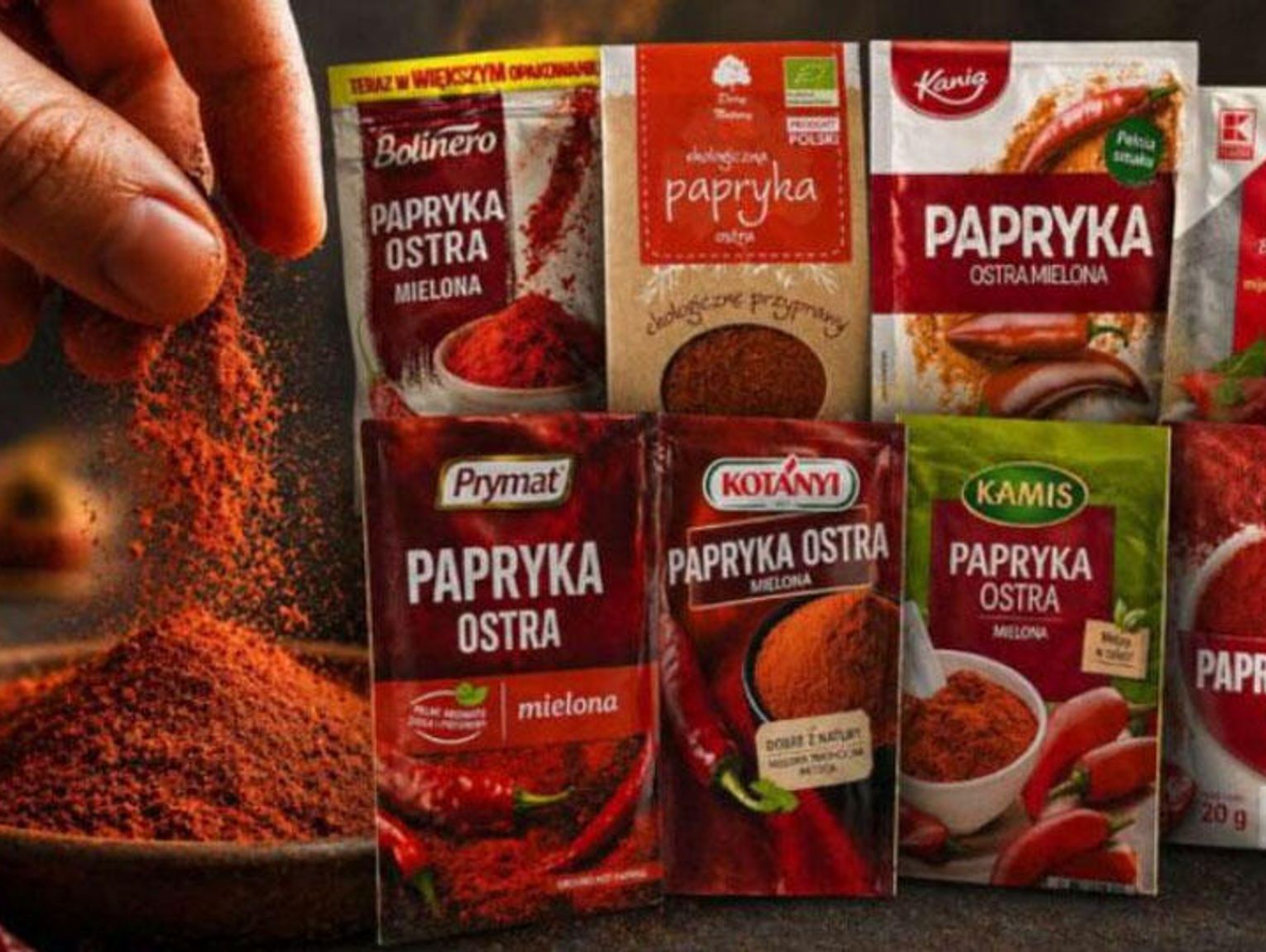 PESTYCYDY W MIELONEJ PAPRYCE
