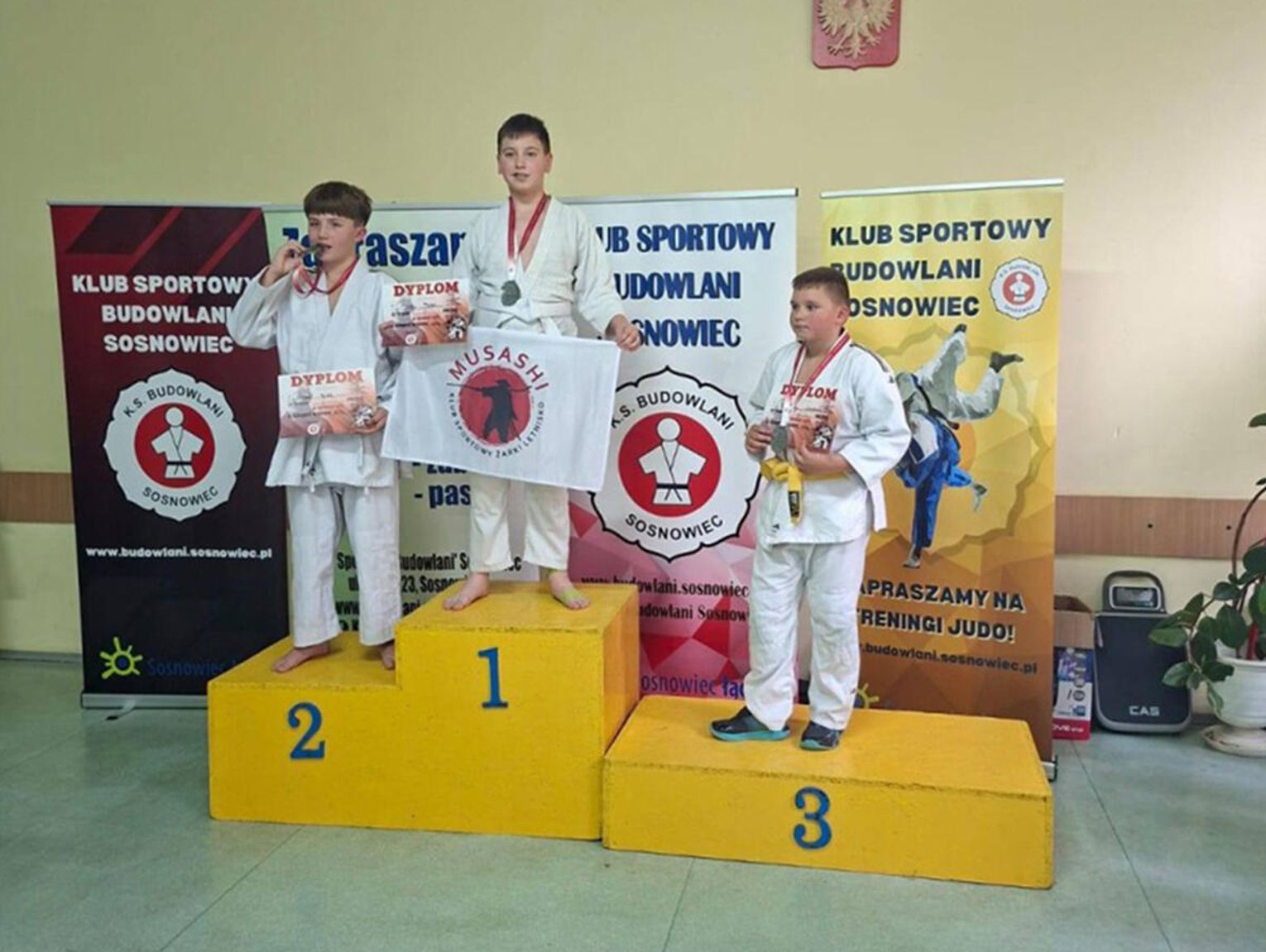 PIĘĆ MEDALI DLA ZAWODNIKÓW MUSASHI