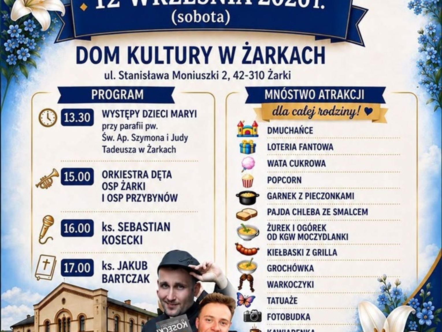 Piknik Dzieci Maryi w Żarkach – dzień pełen radości, muzyki i modlitwy już 12 września