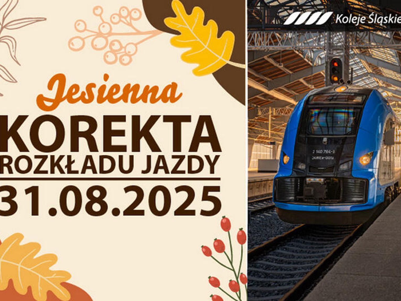 RUSZYŁY BEZPOŚREDNIE POŁĄCZENIA KOLEI ŚLĄSKICH Z CZĘSTOCHOWY DO KRAKOWA