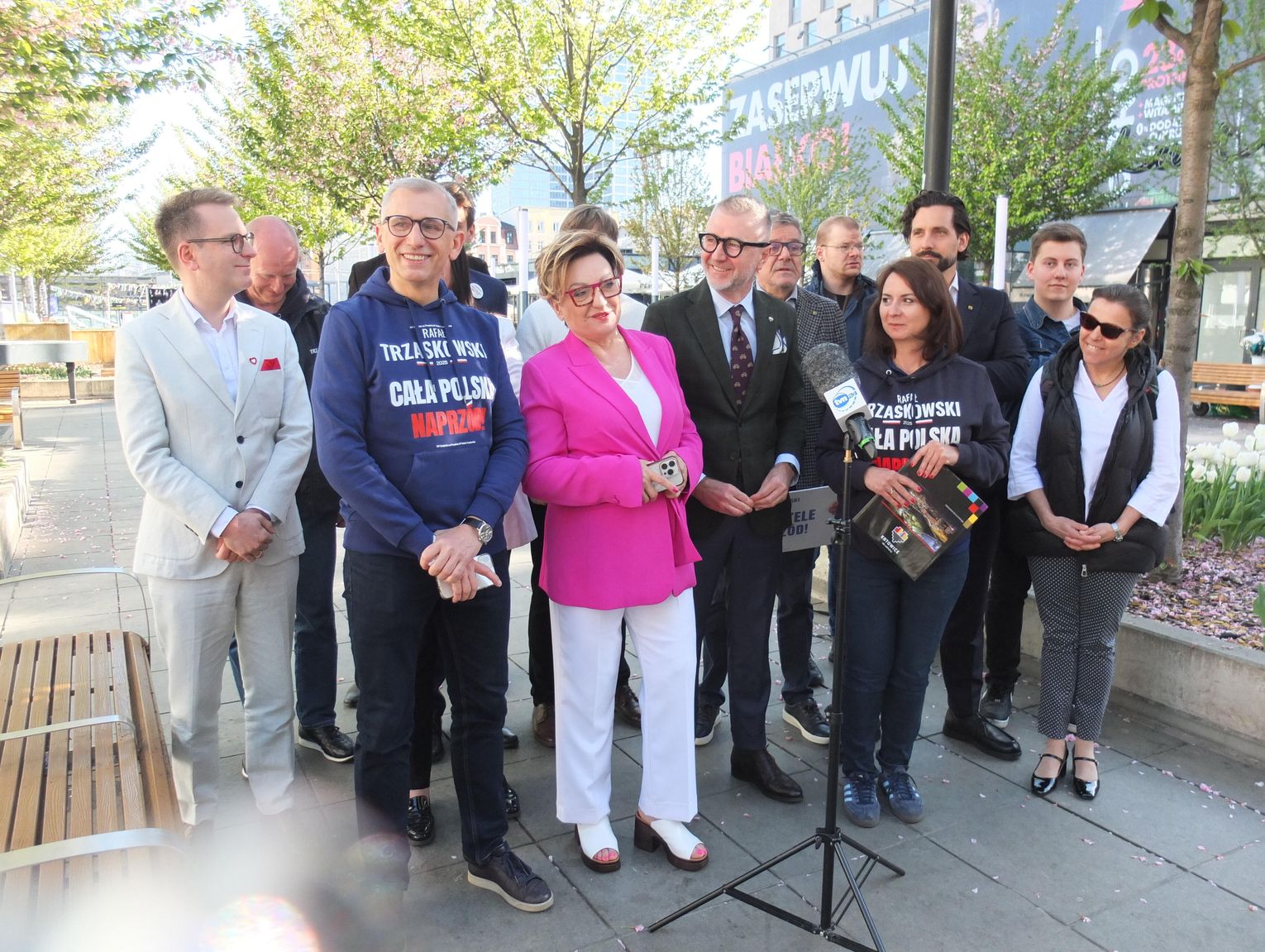 Senator Krzysztof Kwiatkowski zachęca w Katowicach i Zagłębiu do poparcia Rafała Trzaskowskiego