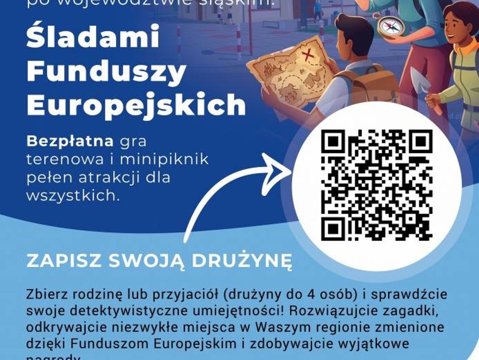 „Śladami Funduszy Europejskich” w Żarkach. Gra terenowa i bezpłatny piknik już 26 września
