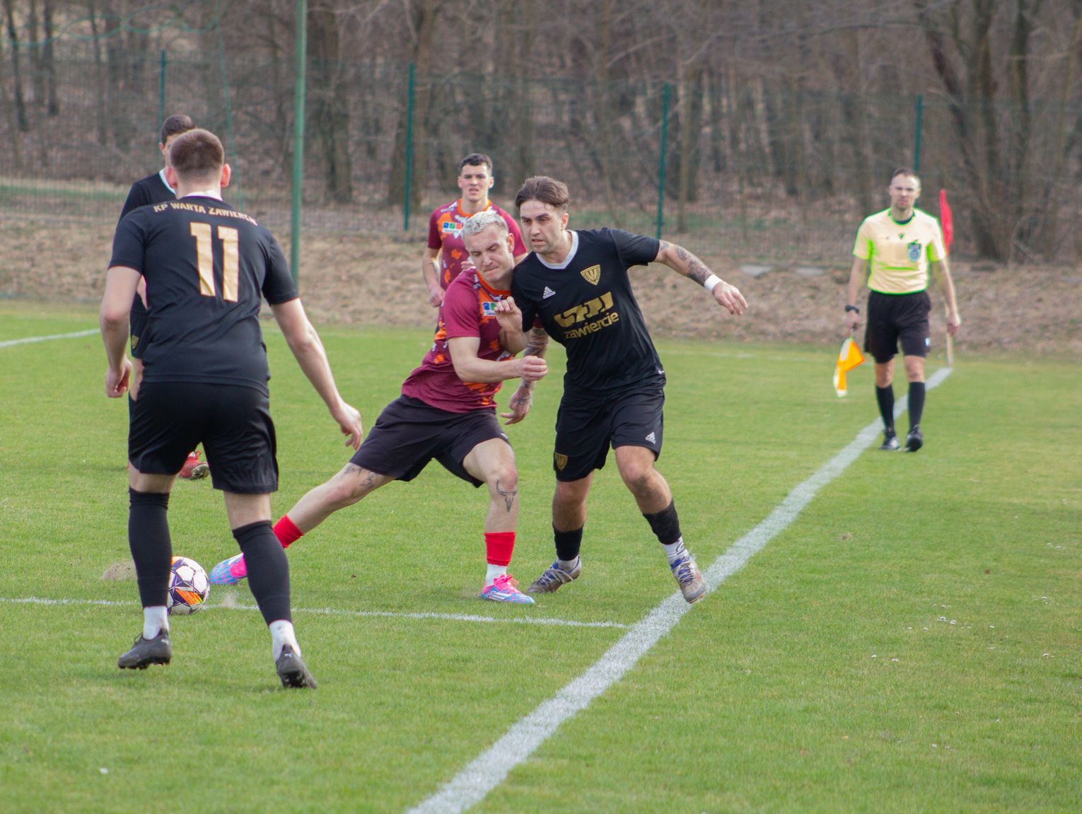 STRACONE CZTERY BRAMKI WARTY W PIERWSZEJ POŁOWIE