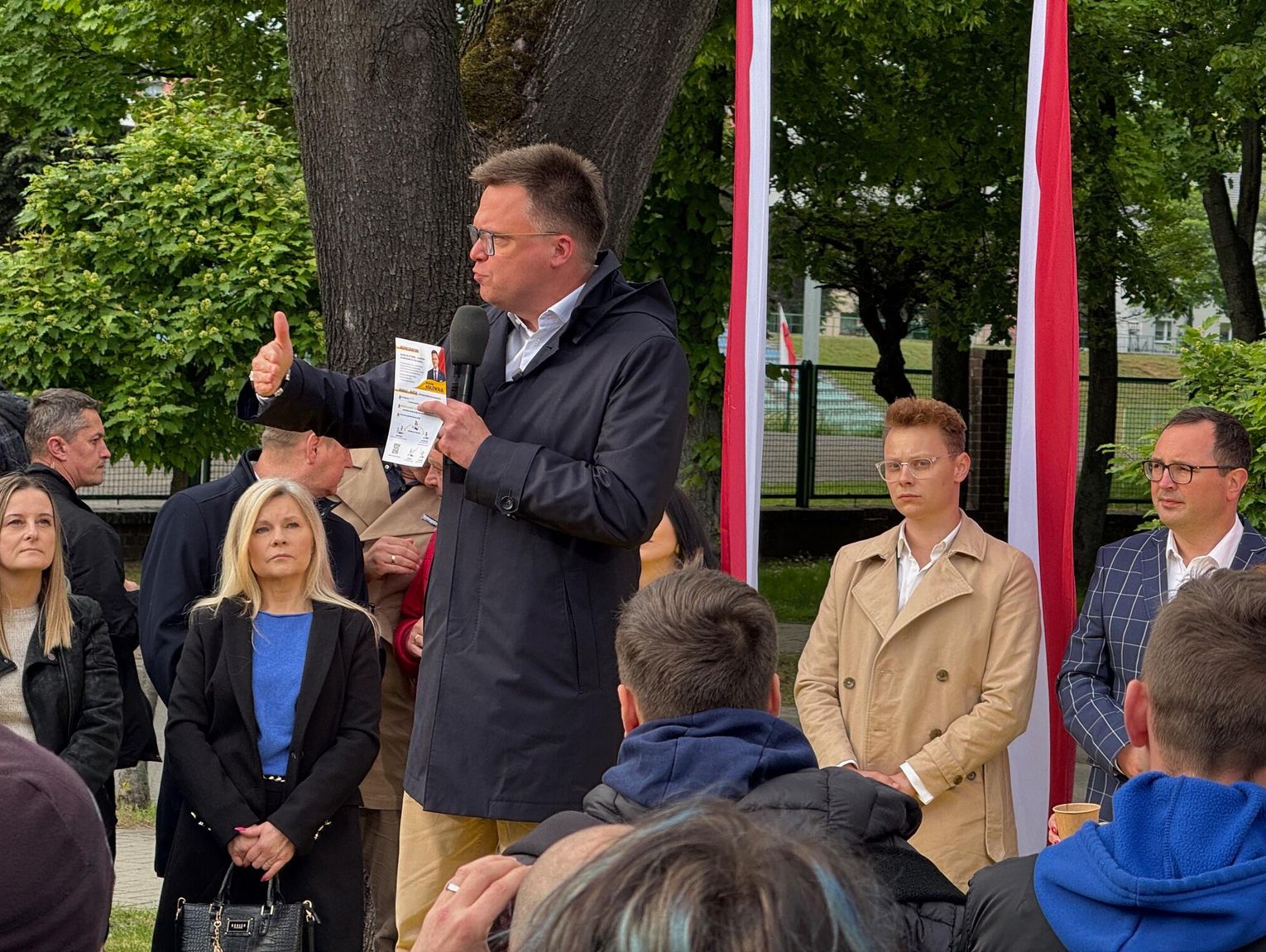 SZYMON HOŁOWNIA w ZAWIERCIU: X, Fb, TikTok TYLKO DLA DOROSŁYCH!