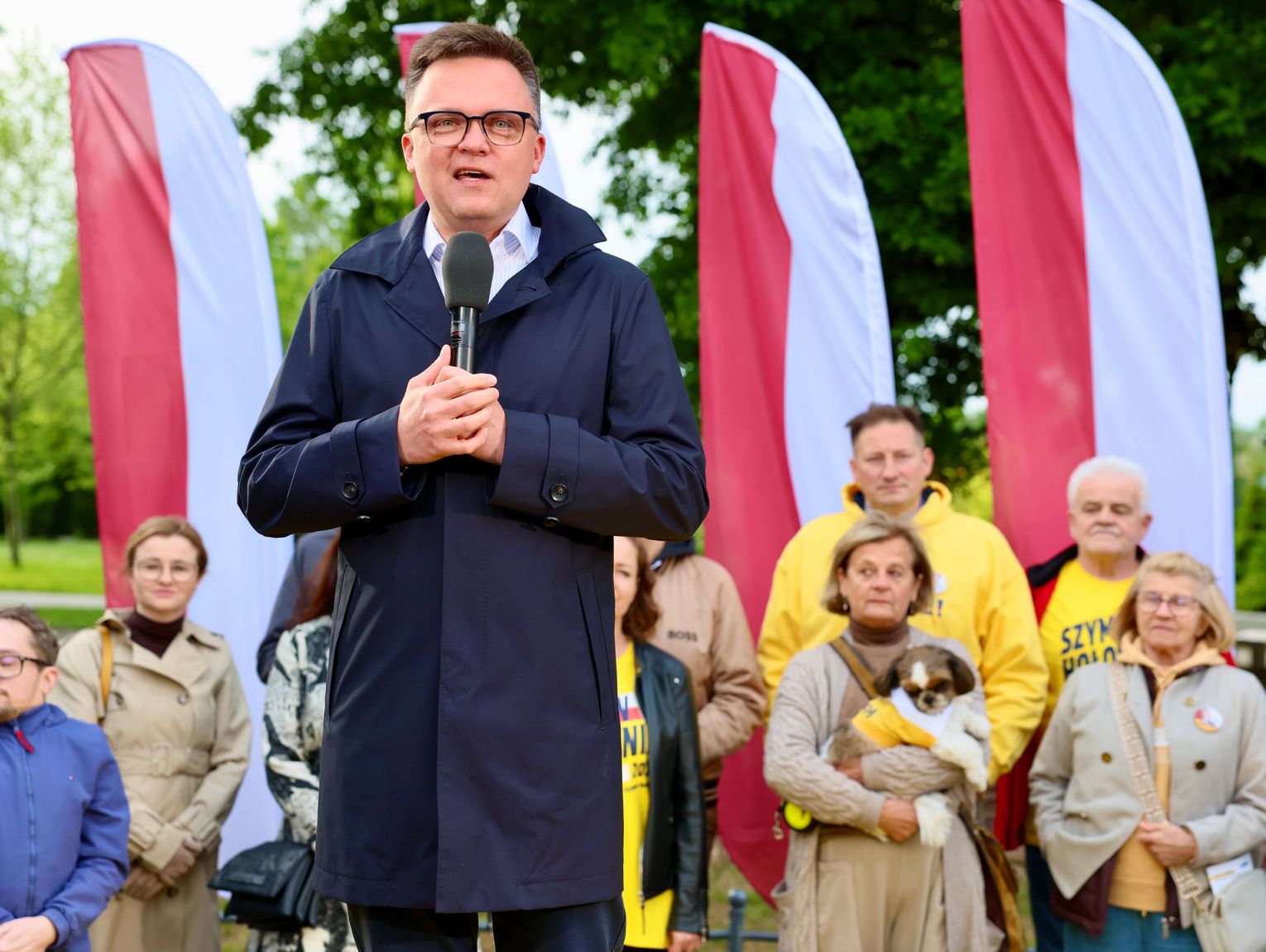 Szymon Hołownia w Ziemięciach: polityka powinna być troską o drugiego człowieka!