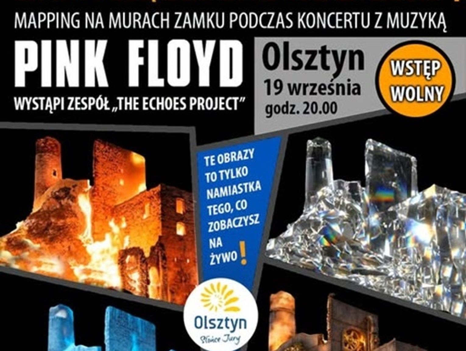 TRE VOCI i Tribute to PINK FLOYD w wykonaniu zespołu The Echoes Project. Juromania w Olsztynie już 19 września