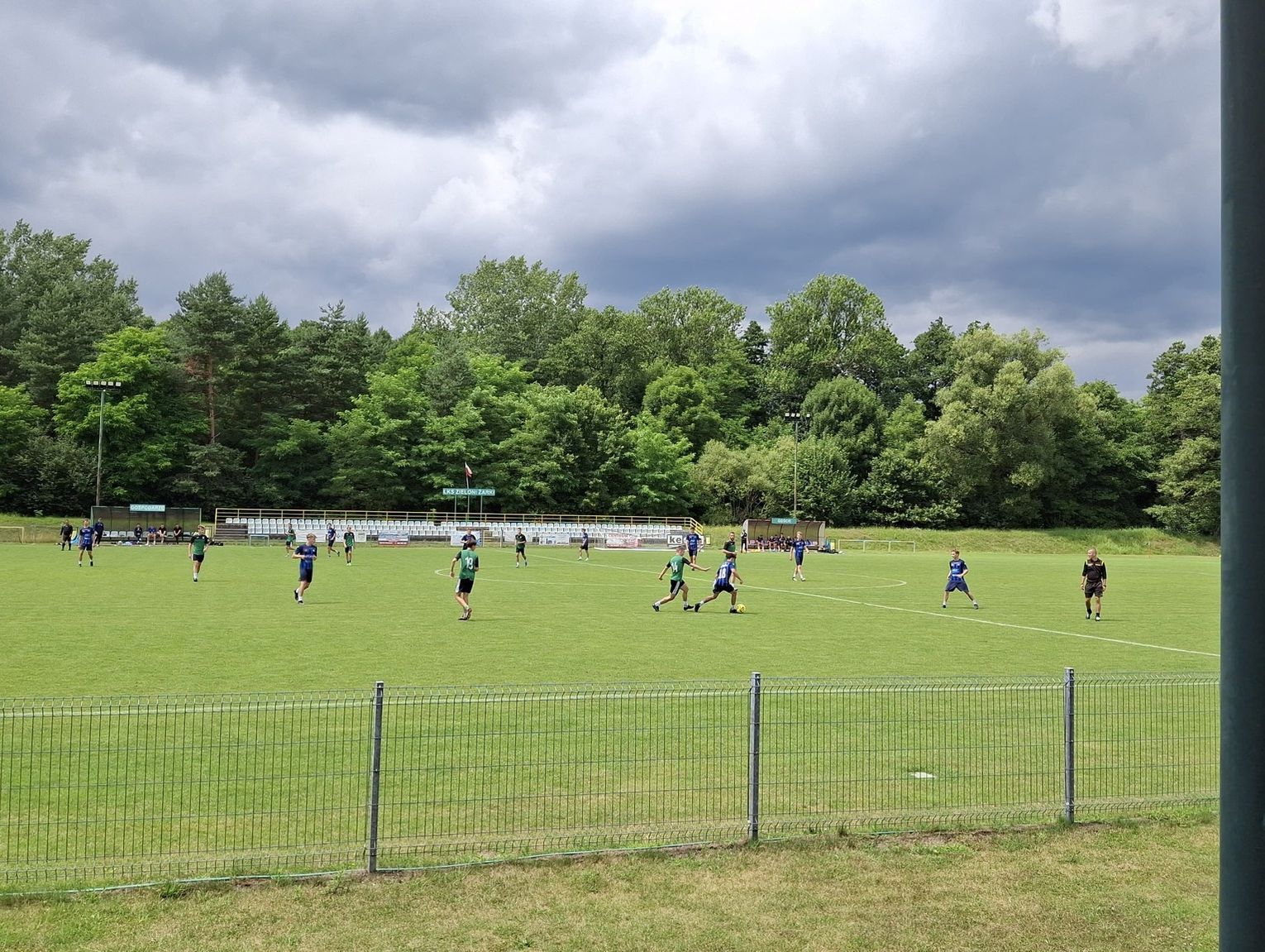 WYGRANA ZIELONYCH W PIERWSZY SPARINGU