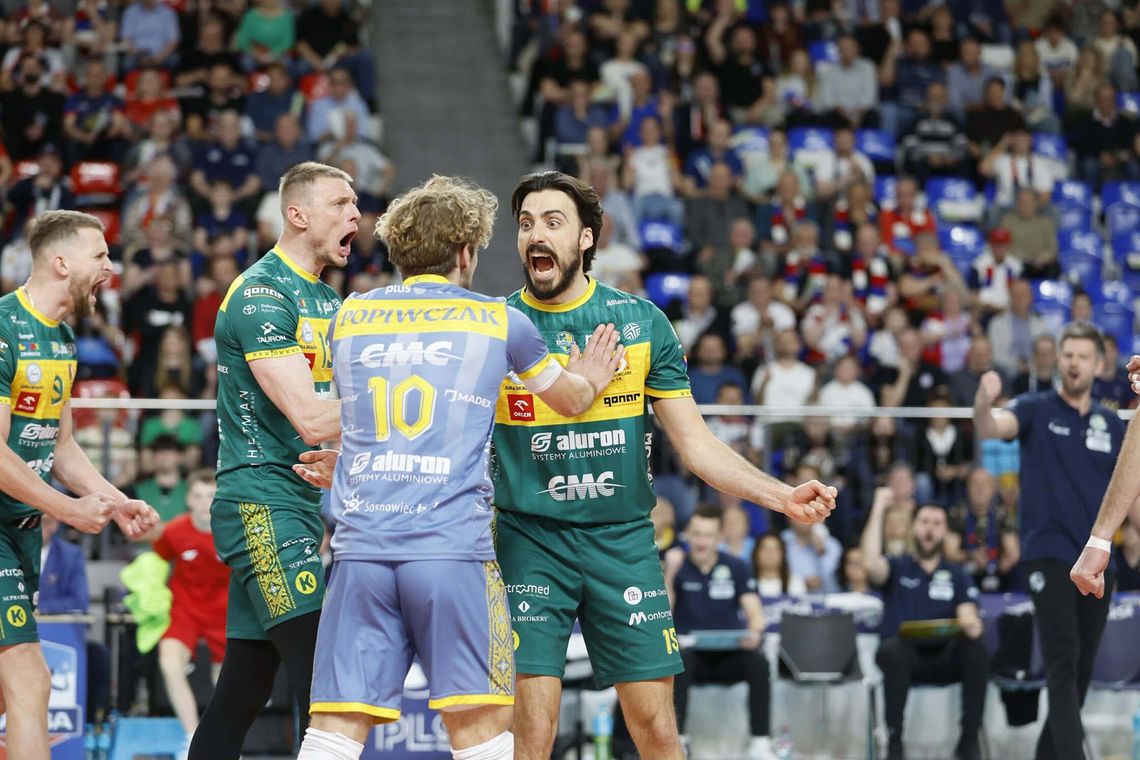 ALURON WYRÓWNAŁ STAN RYWALIZACJI W ĆWIERĆFINALE