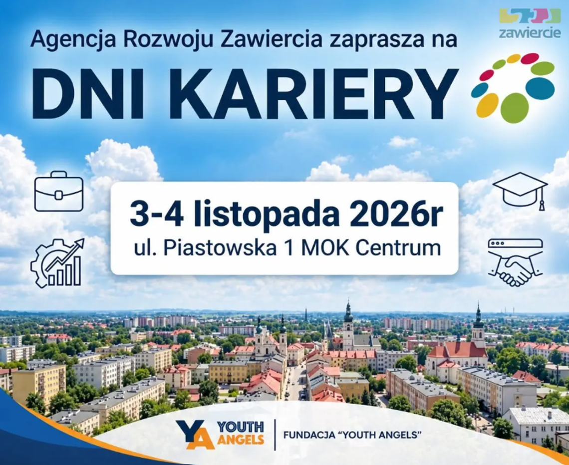 Dni Kariery 2026 w Zawierciu. Wydarzenie już 3-4 listopada