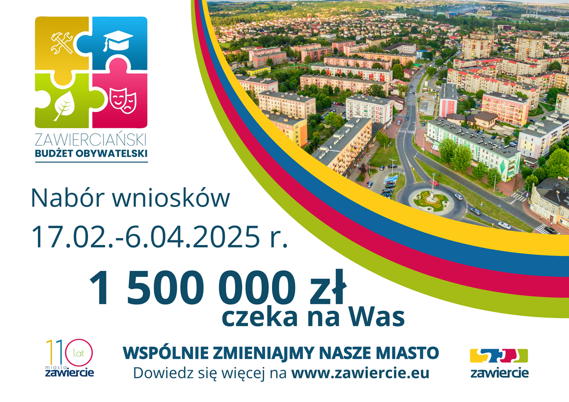 Zawiercie już przystąpiło projektu. A Myszków, Żarki czy Koziegłowy? Czy tu włodarze zainwestują w aktywność mieszkańców?