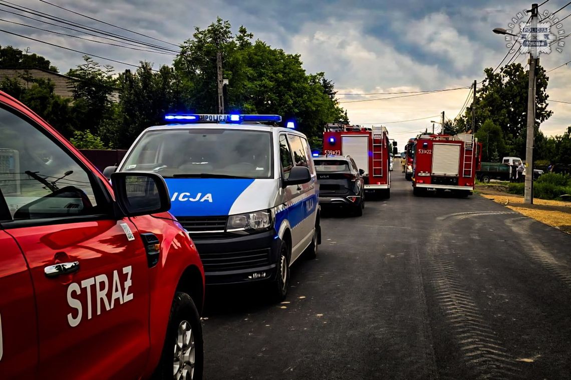 DWAJ MĘŻCZYŹNI ZGINĘLI PODCZAS ROZBIÓRKI BUDYNKU W LGOCIE GÓRNEJ W GMINIE KOZIEGŁOWY