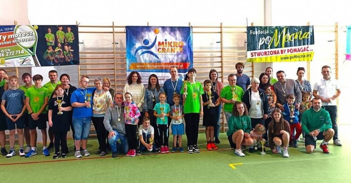 Dzień z tenisem dla osób niepełnosprawnych w Myszkowie