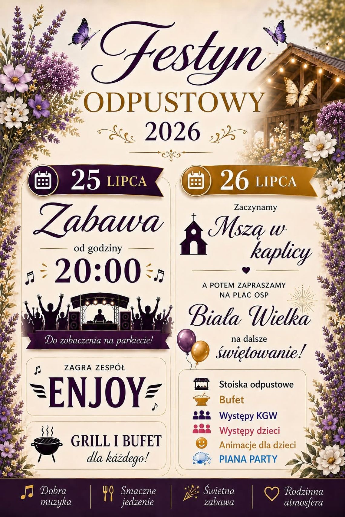 Festyn odpustowy w Białej Wielkiej