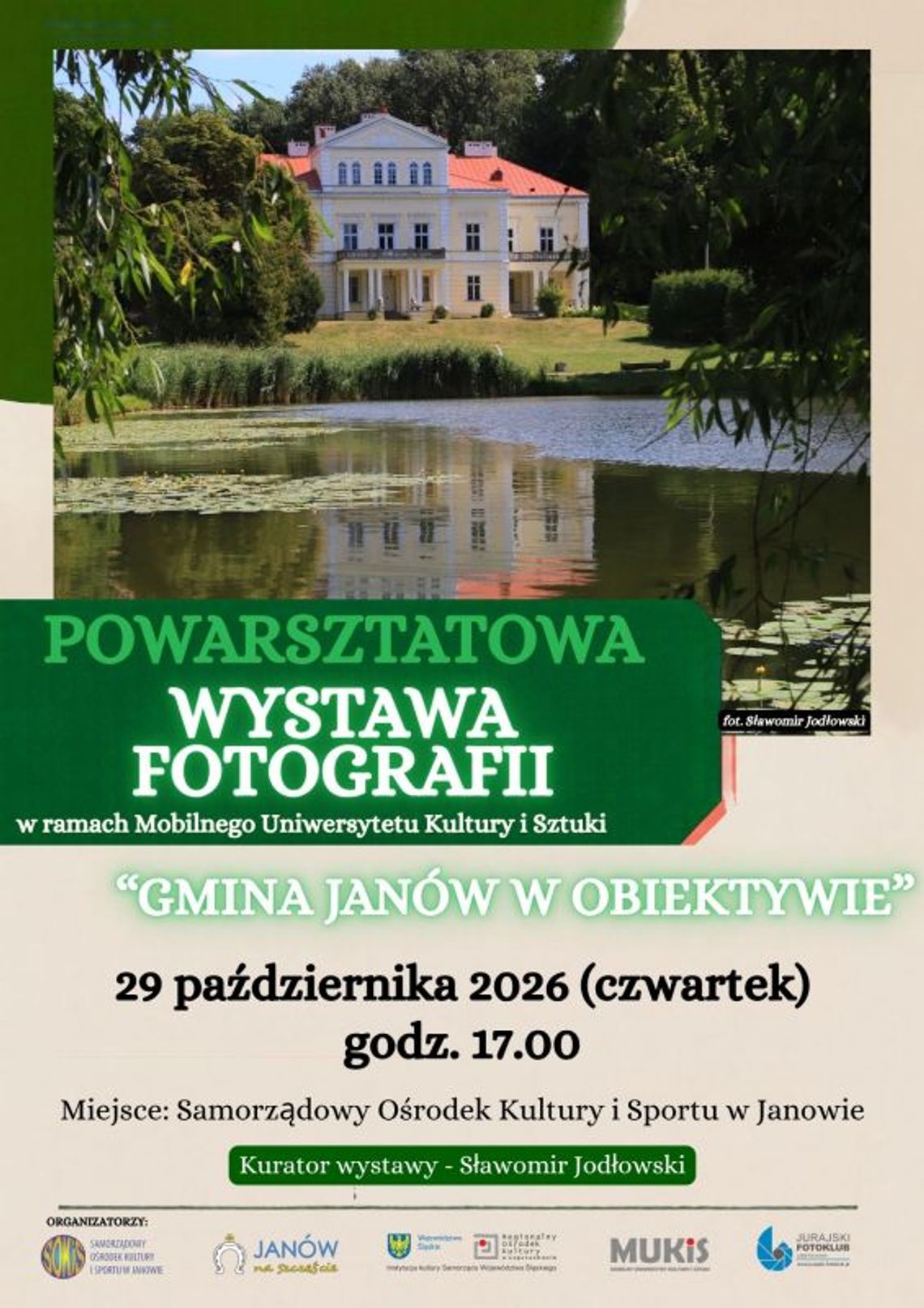 „Gmina Janów w obiektywie”. Powarsztatowa wystawa fotografii już 29 października