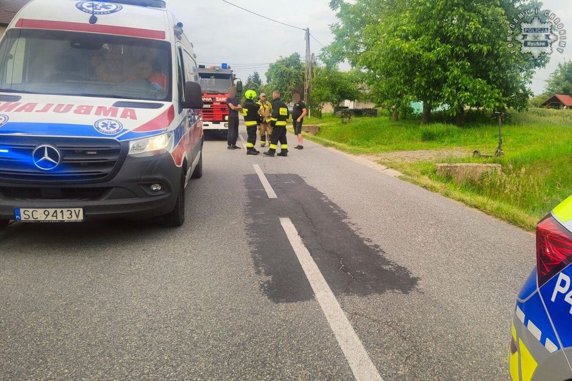 GROŹNY WYPADEK 13-LATKI NA HULAJNODZE W BLIŻYCACH