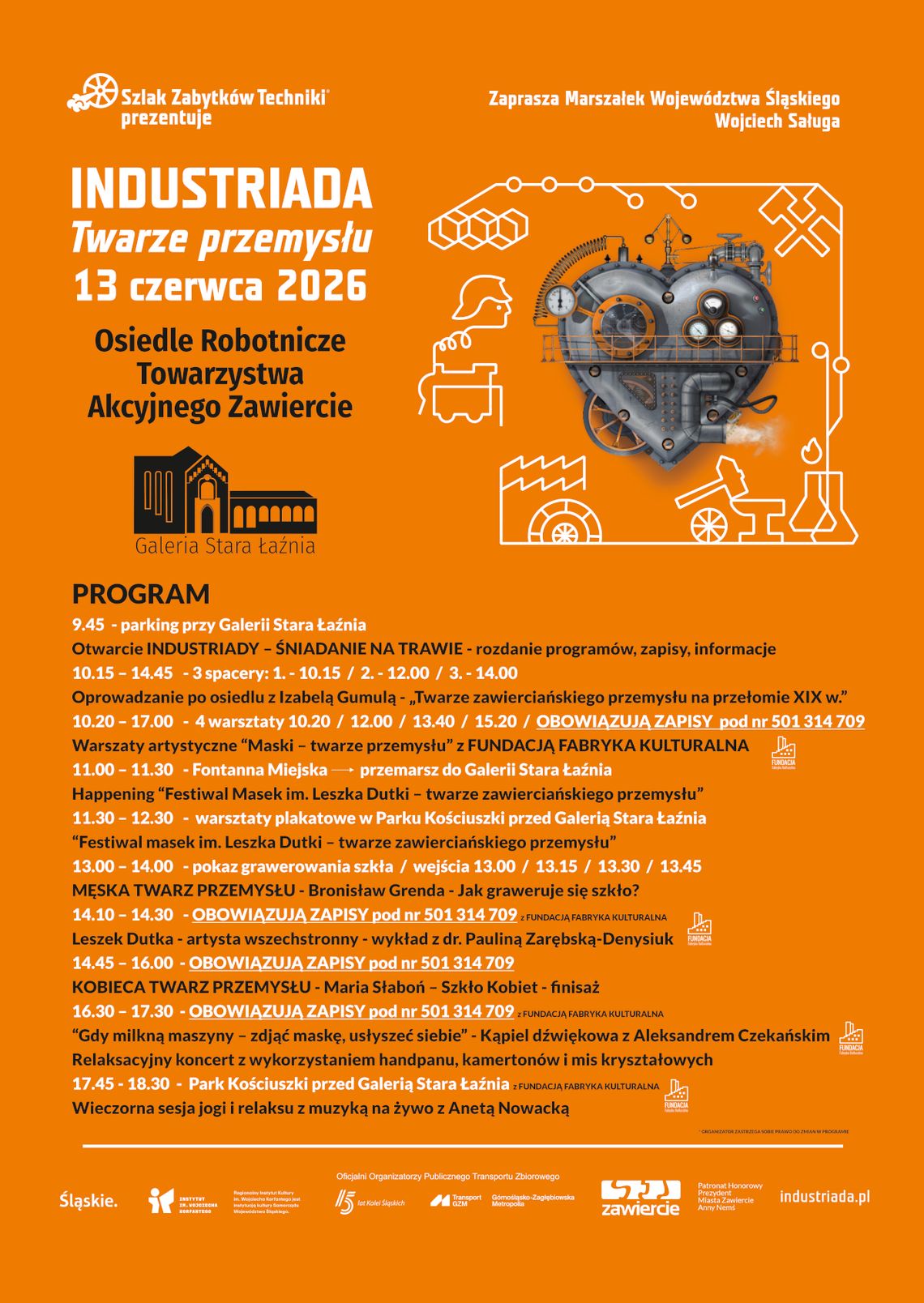 INDUSTRIADA 2026 w Zawierciu. Osiedle TAZ stanie się przestrzenią historii, sztuki i przemysłowych opowieści INDUSTRIADA 2026 w Zawierciu. Osiedle TAZ stanie się przestrzenią historii, sztuki i przemysłowych opowieści