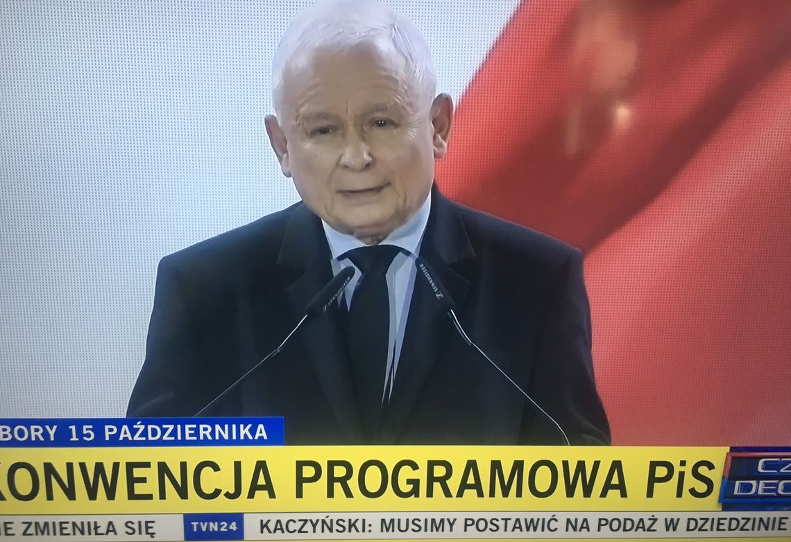 Jarosław Kaczyński w Końskich o zdrowiu Polaków: TRZEBA TU ZROBIĆ JAKIEŚ KOMBINAJCE