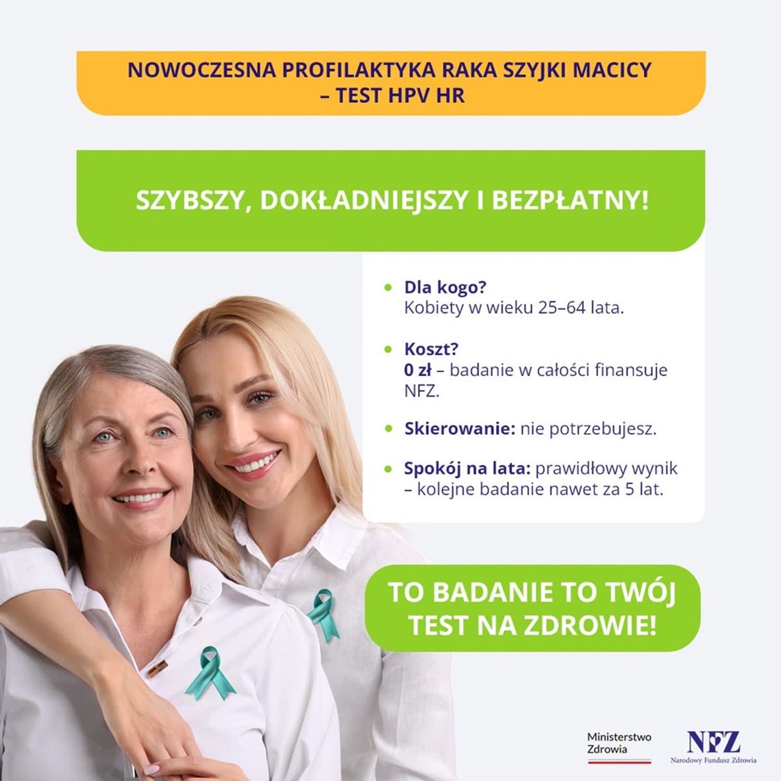 Jedno badanie, większa skuteczność. Test HPV HR zastąpi cytologię Jedno badanie, większa skuteczność. Test HPV HR zastąpi cytologię
