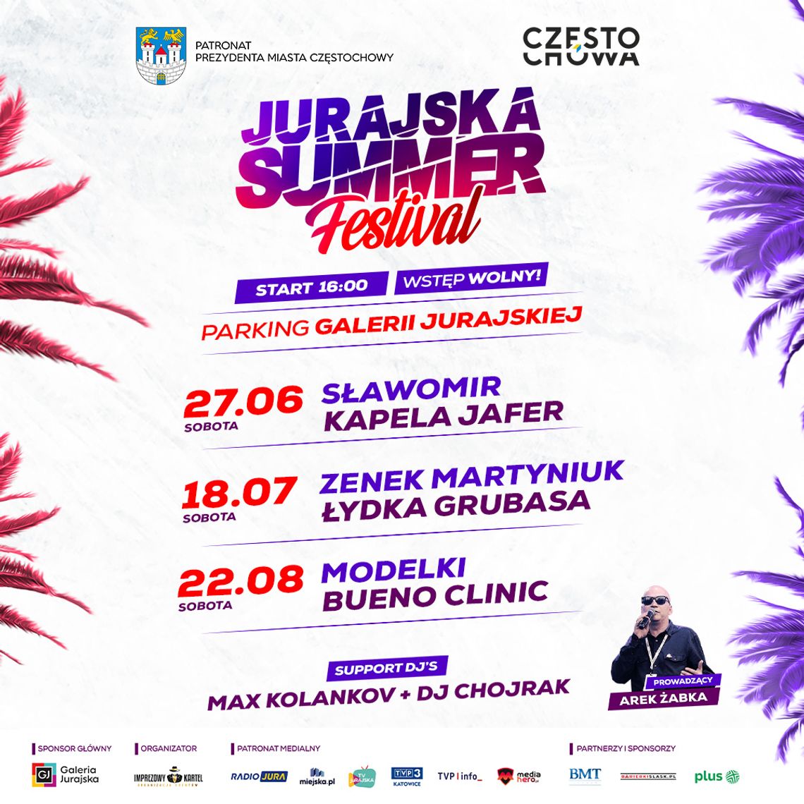 Jurajska Summer Festiwal ogłasza gwiazdy 3. edycji!