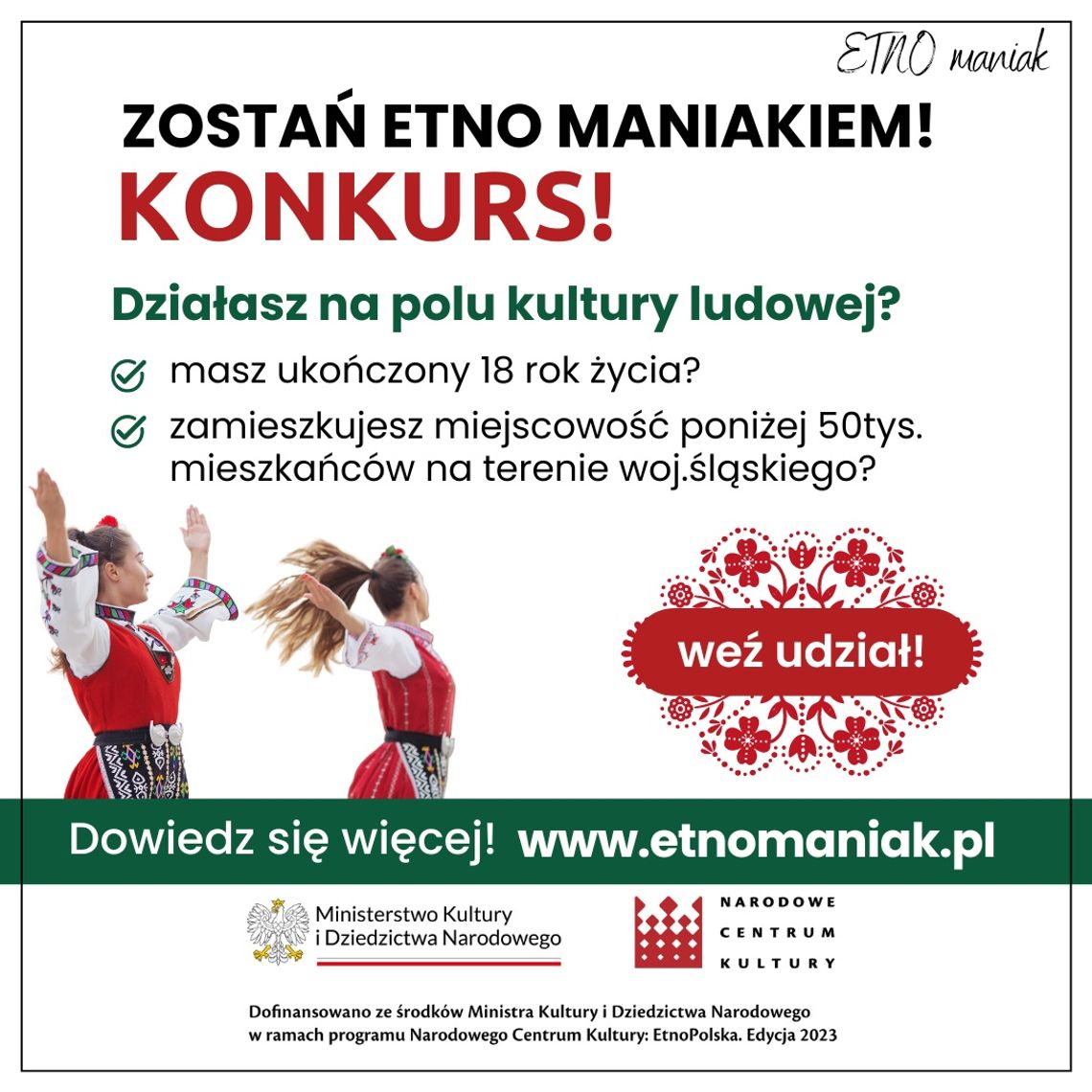 Konkurs-ETNO Maniak w Województwie Śląskim