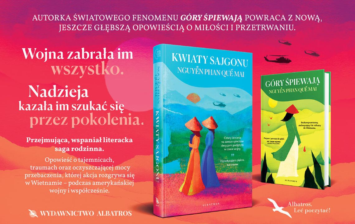 Kwiaty Sajgonu– nowa powieść Nguyễn Phan Quế Mai w księgarniach Kwiaty Sajgonu– nowa powieść Nguyễn Phan Quế Mai w księgarniach