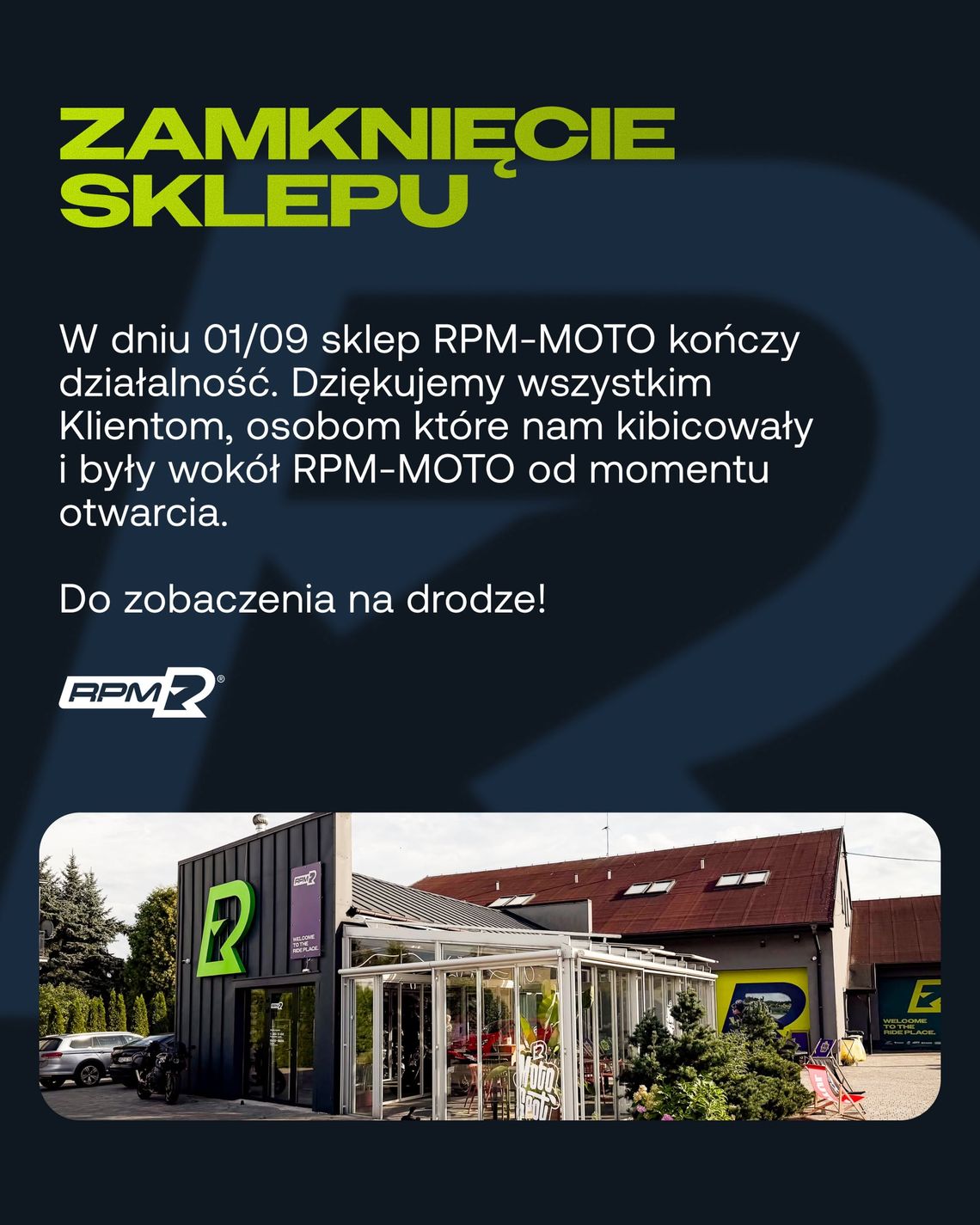 LEDWIE SIĘ OTWORZYLI. Już znikają! Sklep motocyklowy RPM-MOTO nad Pogorią skończył działalność