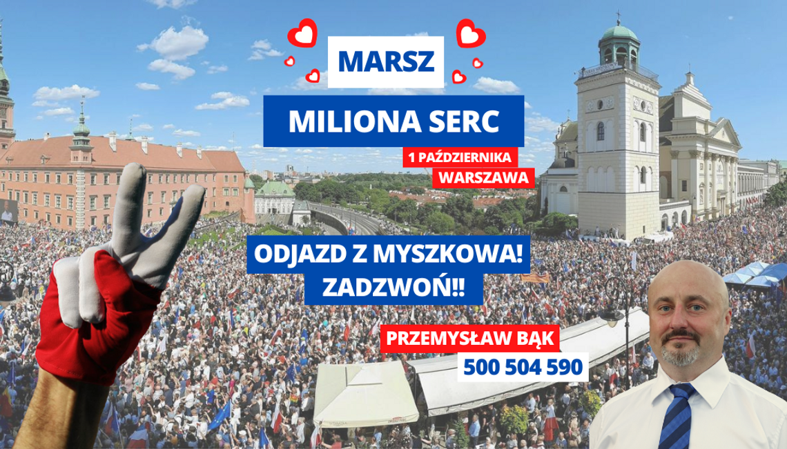 Marsz Miliona Serc. Ogromne zainteresowanie