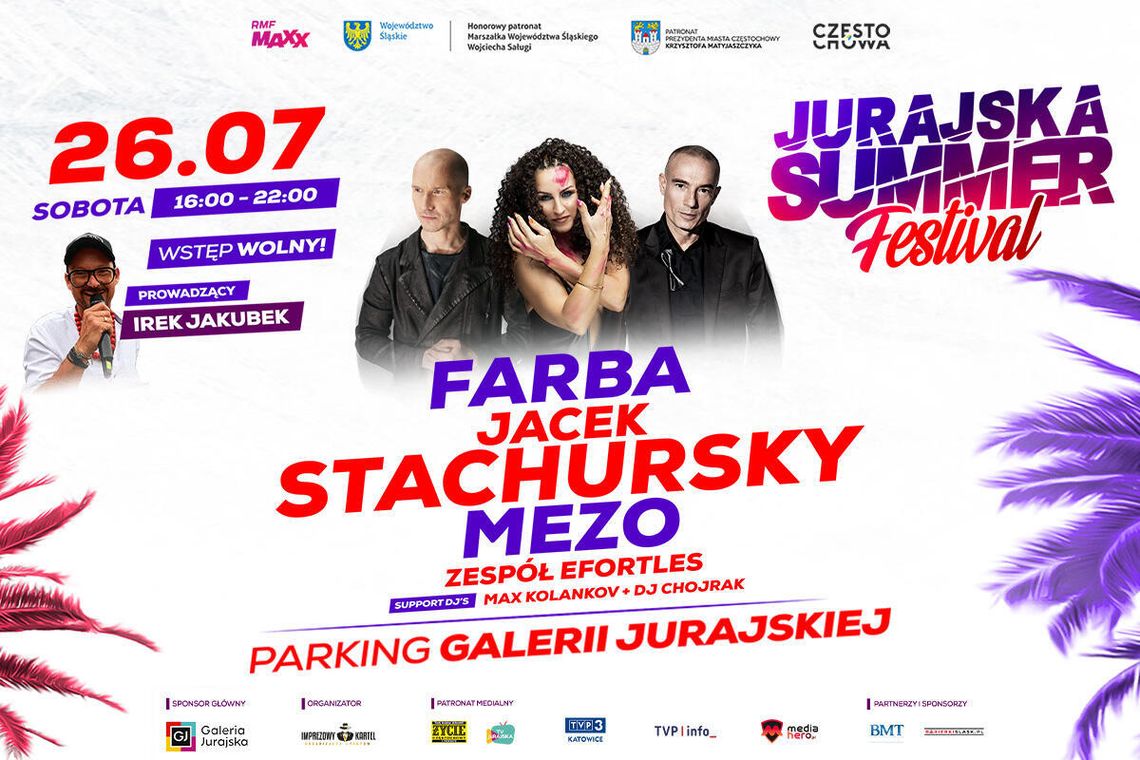 Mezo, Stachursky i Farba na scenie Jurajska Summer Festival. Druga odsłona już 26 lipca