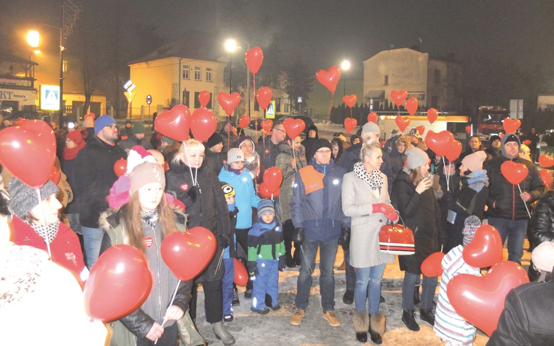 Myszków „Murem Za Owsiakiem”