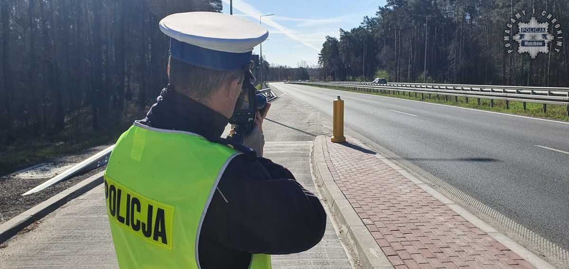 MYSZKÓW. ZAROBIŁ 27 PUNKTÓW KARNYCH W KILKA SEKUND
