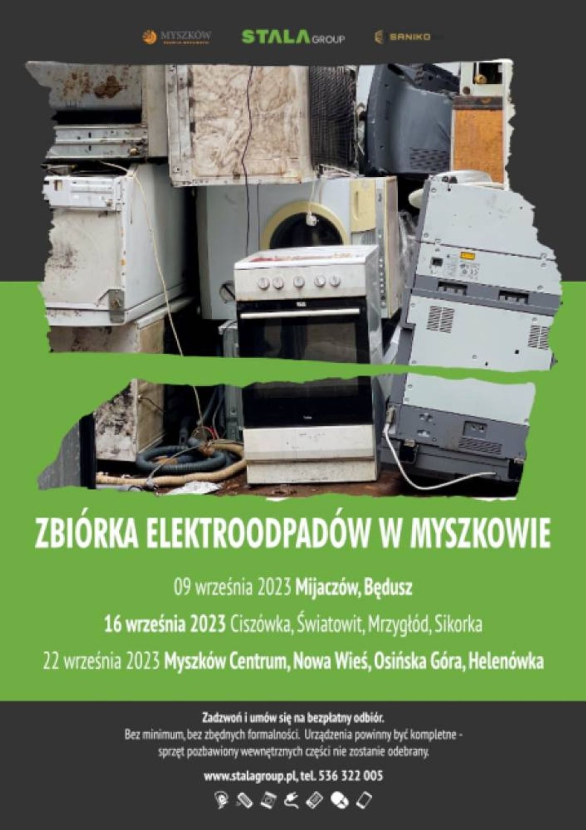 Oddaj bezpłatnie elektroodpady