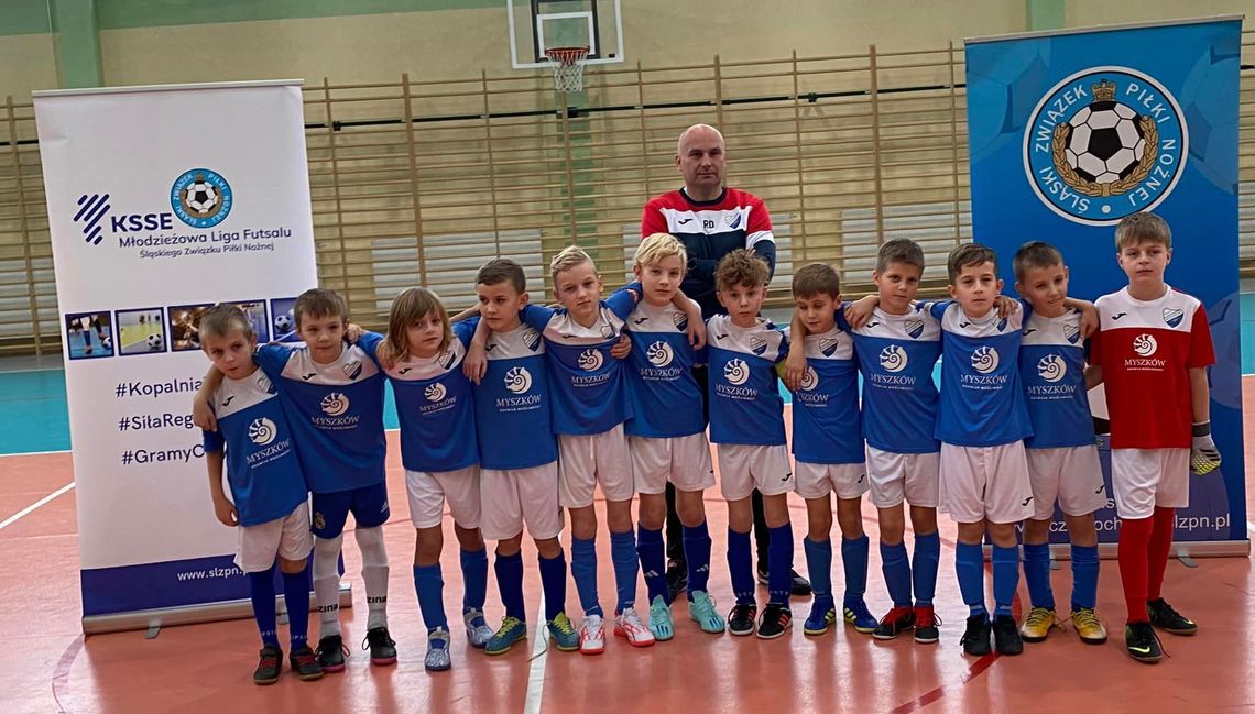 ORLIKI MŁODSZE MKS-U MYSZKÓW W KSSE MŁODZIEŻOWEJ LIDZE FUTSALU