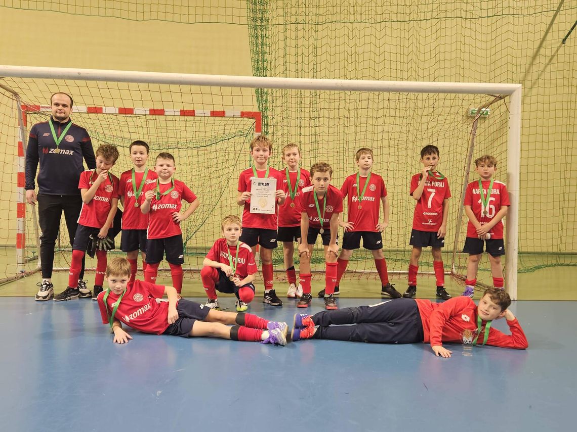 ORLIKI WARTY PORAJ TUŻ ZA PODIUM W TURNIEJU KONOPISKA CUP