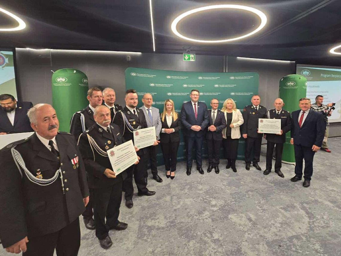 OSP Myszków z dofinansowaniem z WFOŚiGW