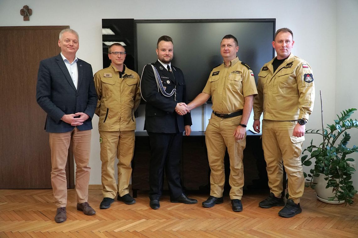OSP z Myszkowa włączona do Krajowego Systemu Ratowniczo-Gaśniczego