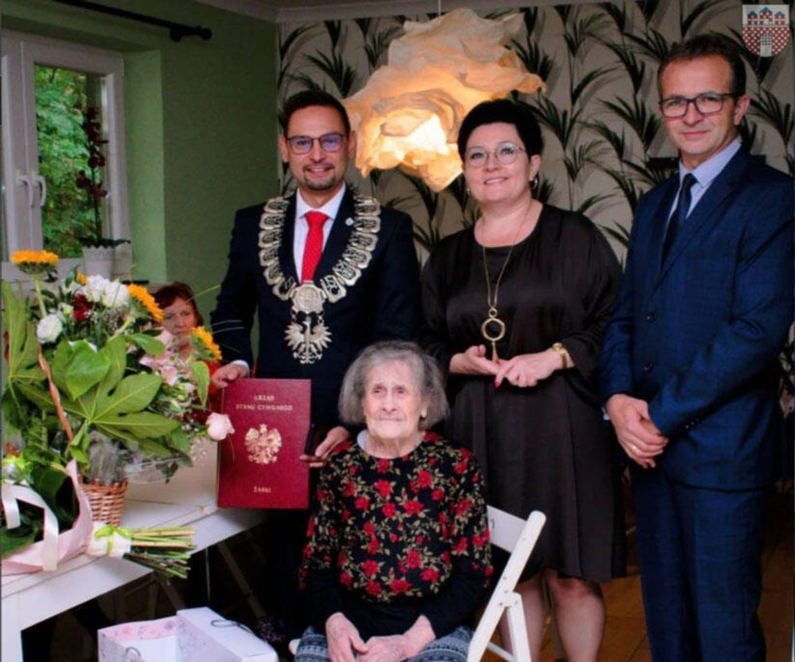 Pani Czesława Wolska 100 urodziny!