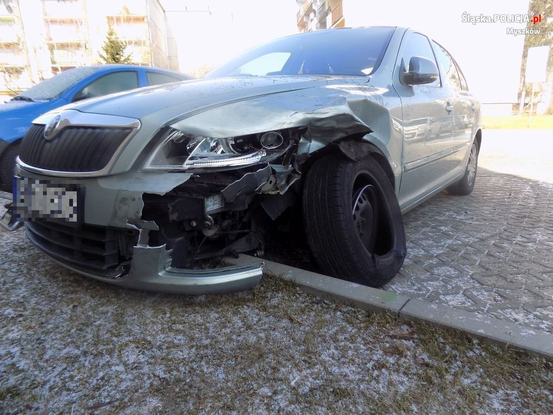 PIJACKI RAJD PO OSIEDLU NA OCZACH POLICJANTA