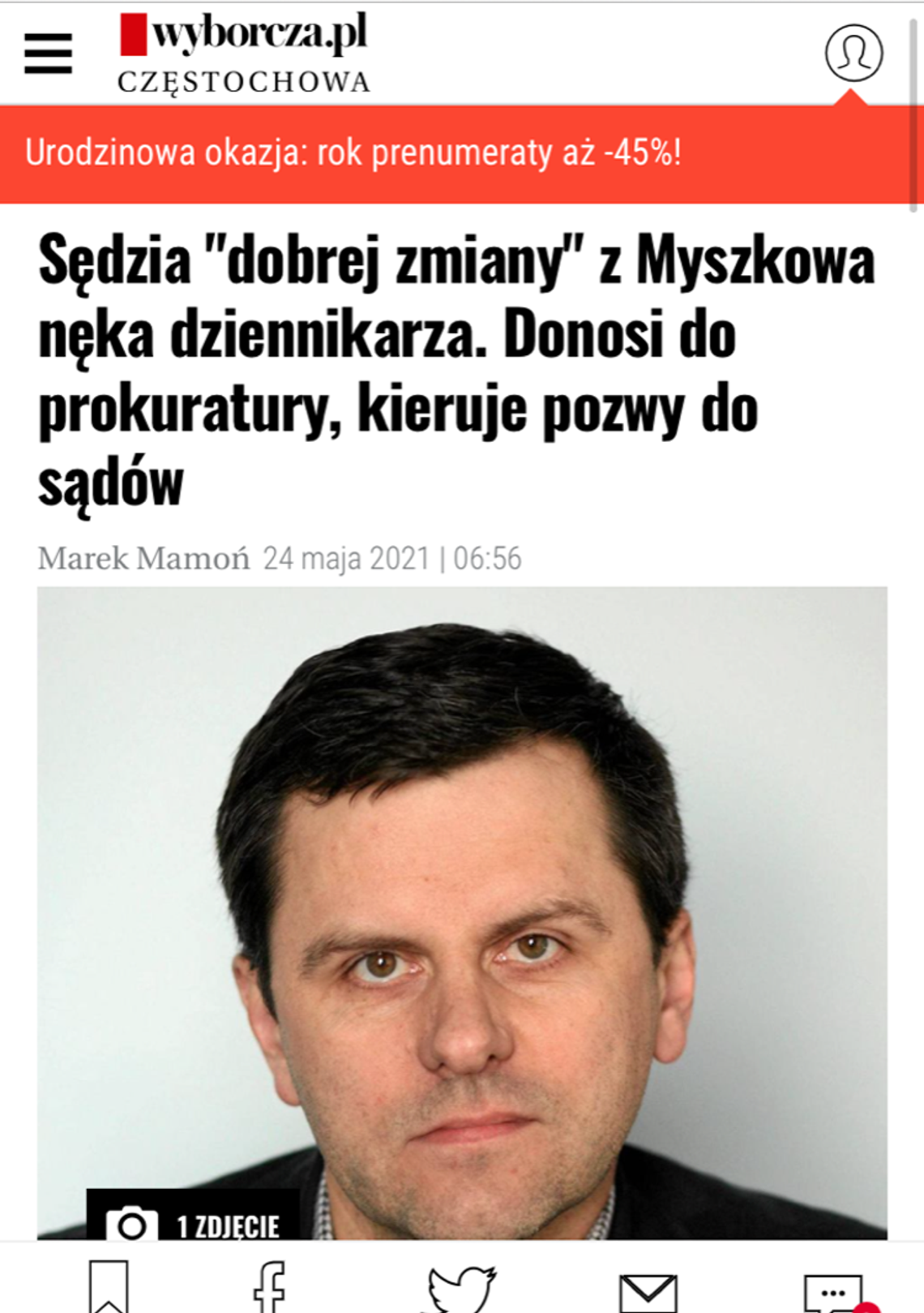 Pisze o nas Wyborcza.pl