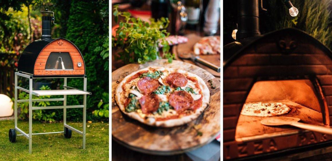 Pizza z mobilnego pieca