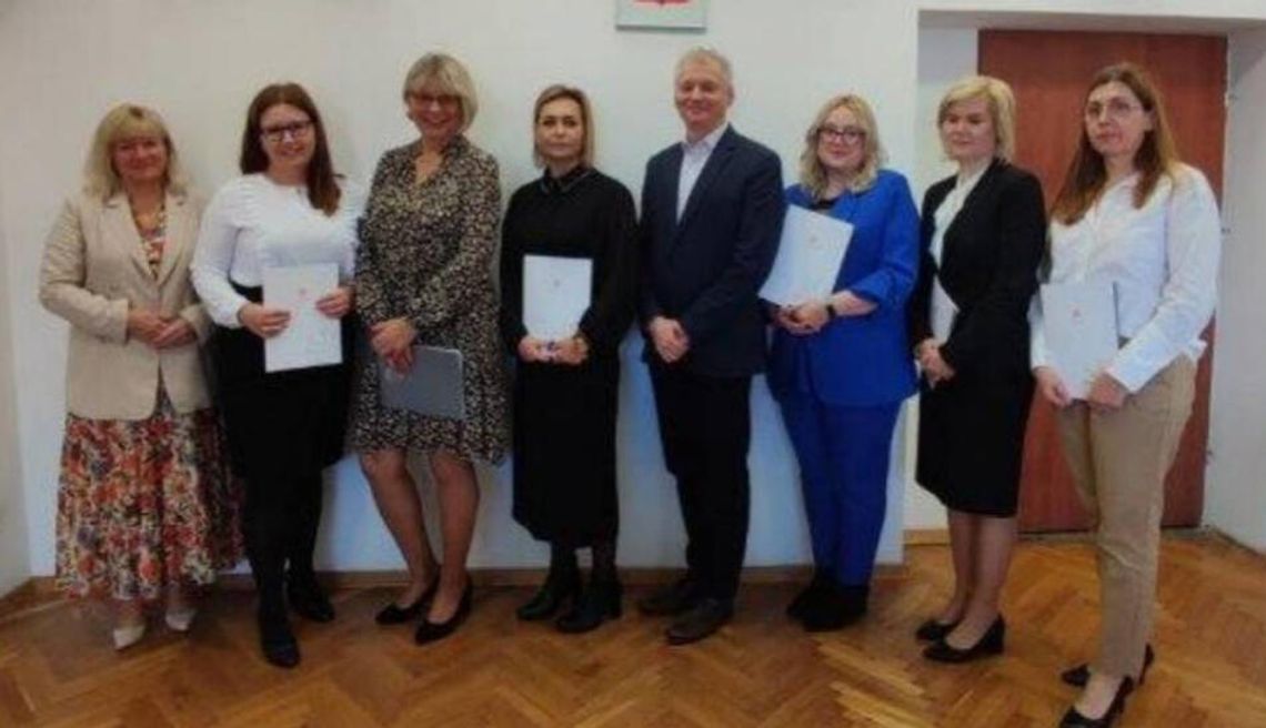 Podziękowania dla nauczycieli