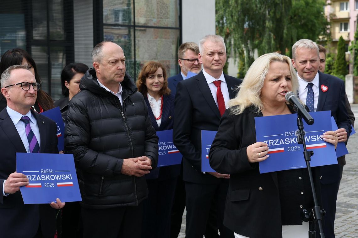 Politycy, radni w Myszkowie: POPIERAMY RAFAŁA TRZASKOWSKIEGO