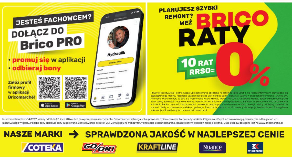 Promocje w Brico Marche Myszków 15-18 lipca. Czyli Lato w Brico! Promocje w Brico Marche Myszków 15-18 lipca. Czyli Lato w Brico!