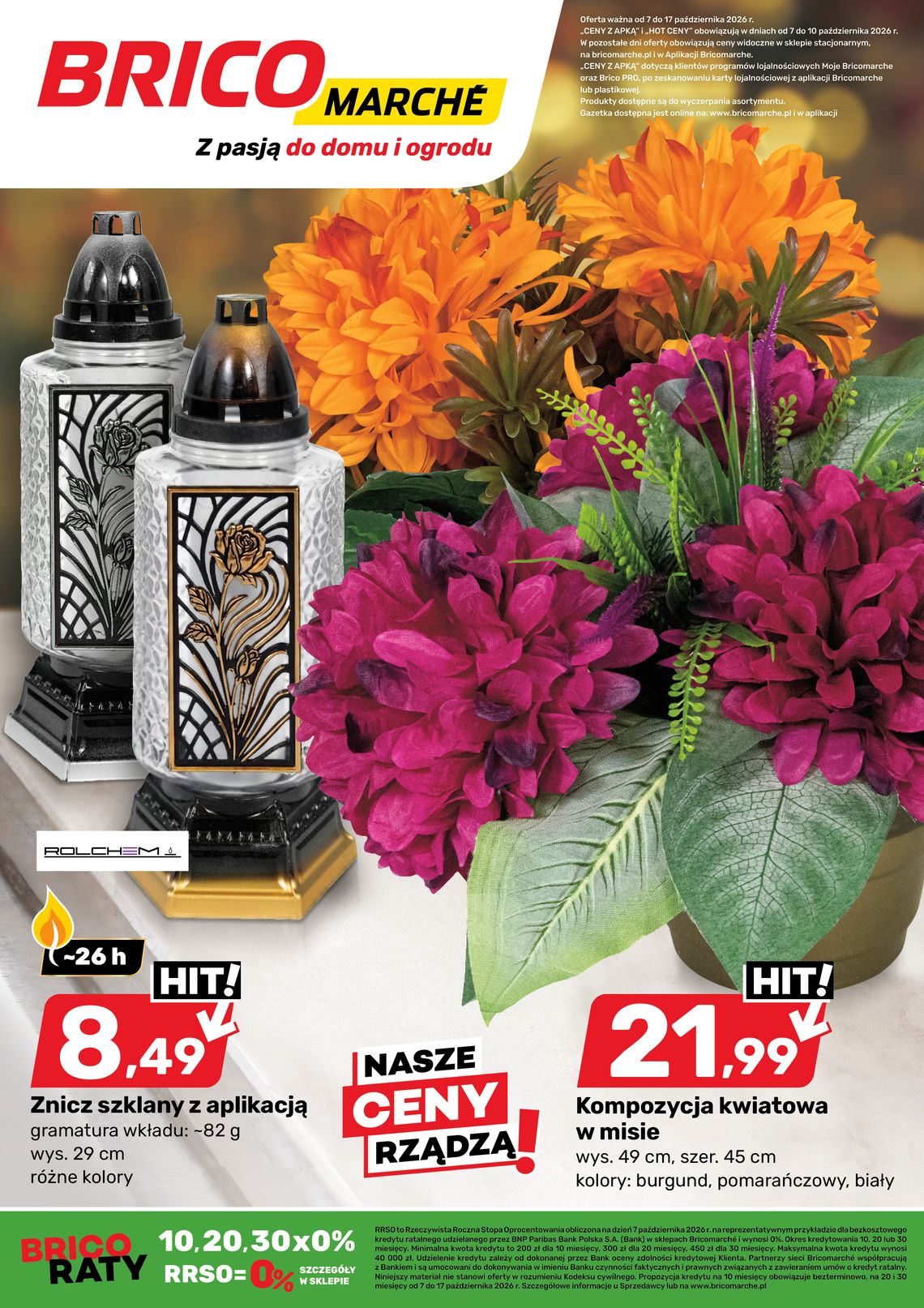 Promocje w Brico Marche Myszków od 7 października! Promocje w Brico Marche Myszków od 7 października!