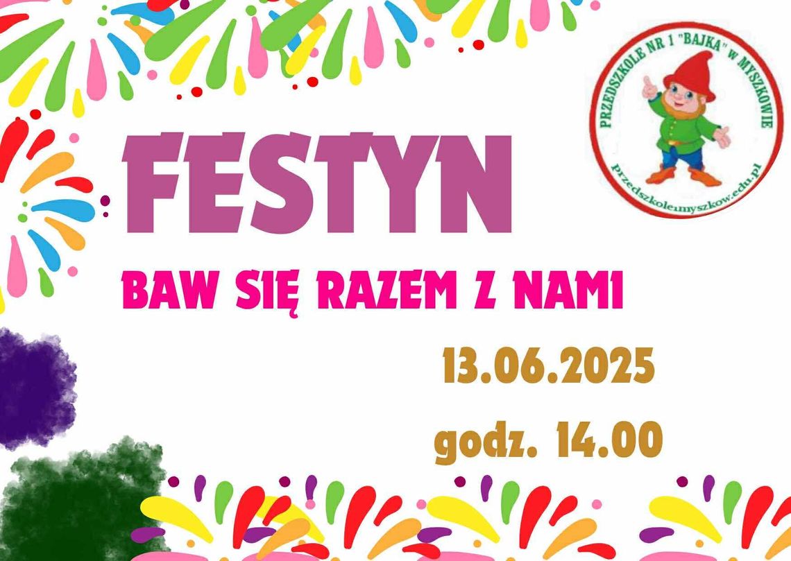Przedszkole Bajka ma dziś FESTYN!