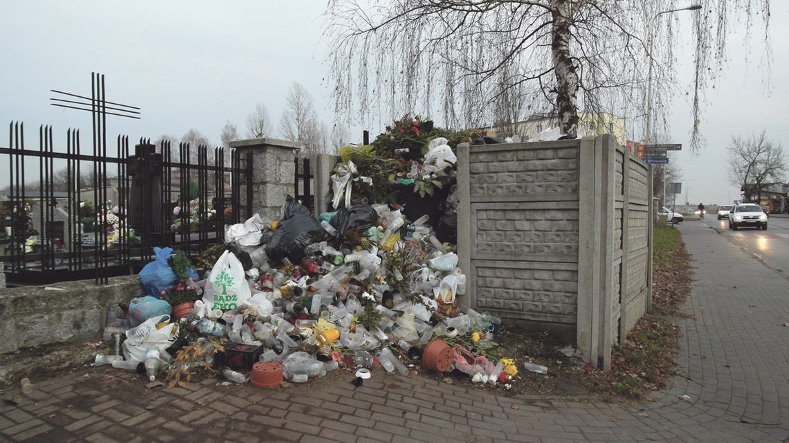 ŚMIECI WYSYPUJĄCE SIĘ NA ZIEMIĘ TO CHWILOWY KŁOPOT