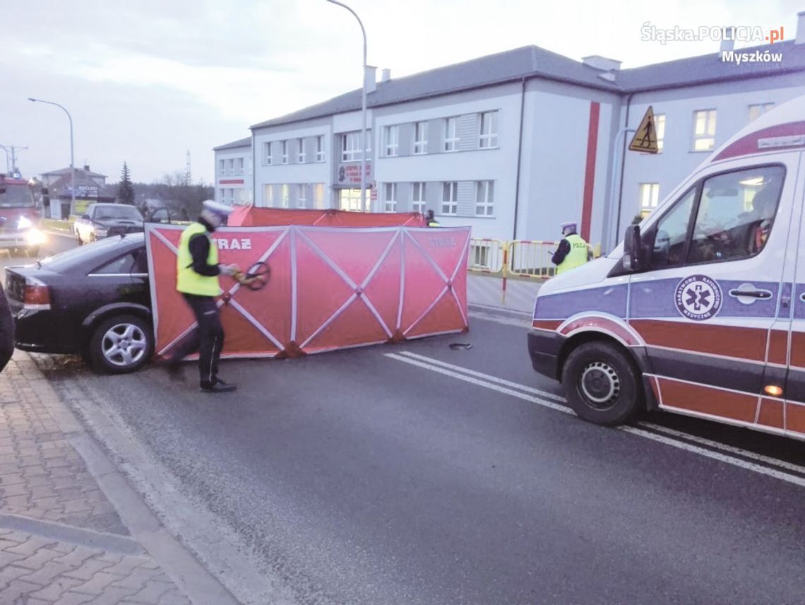 ŚMIERĆ MOTOCYKLISTY. POLICJA APELUJE O OSTROŻNOŚĆ